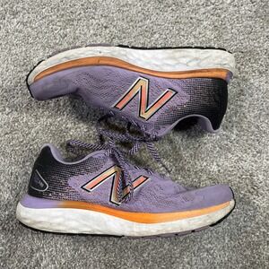 New Balance Fresh Foam 680v7 Women's 6.5B Purple‎ Orange Running Shoes W680FP7